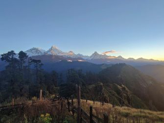 Blick von Mohare Danda 18 Mahore Danda - Bilder