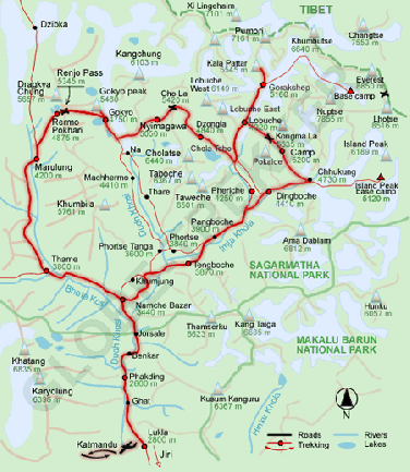 Everest 3 Pässe 05 Everest - Bilder